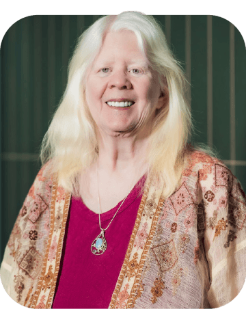 Carol Prendergast, president of The Global Albinism Alliance
Photo by Dominik Kučera