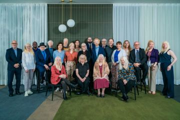 Albinism leaders from around the world posing for a group photo at the GlobalSkin side meeting, spring 2025.
Photo by Dominik Kučera